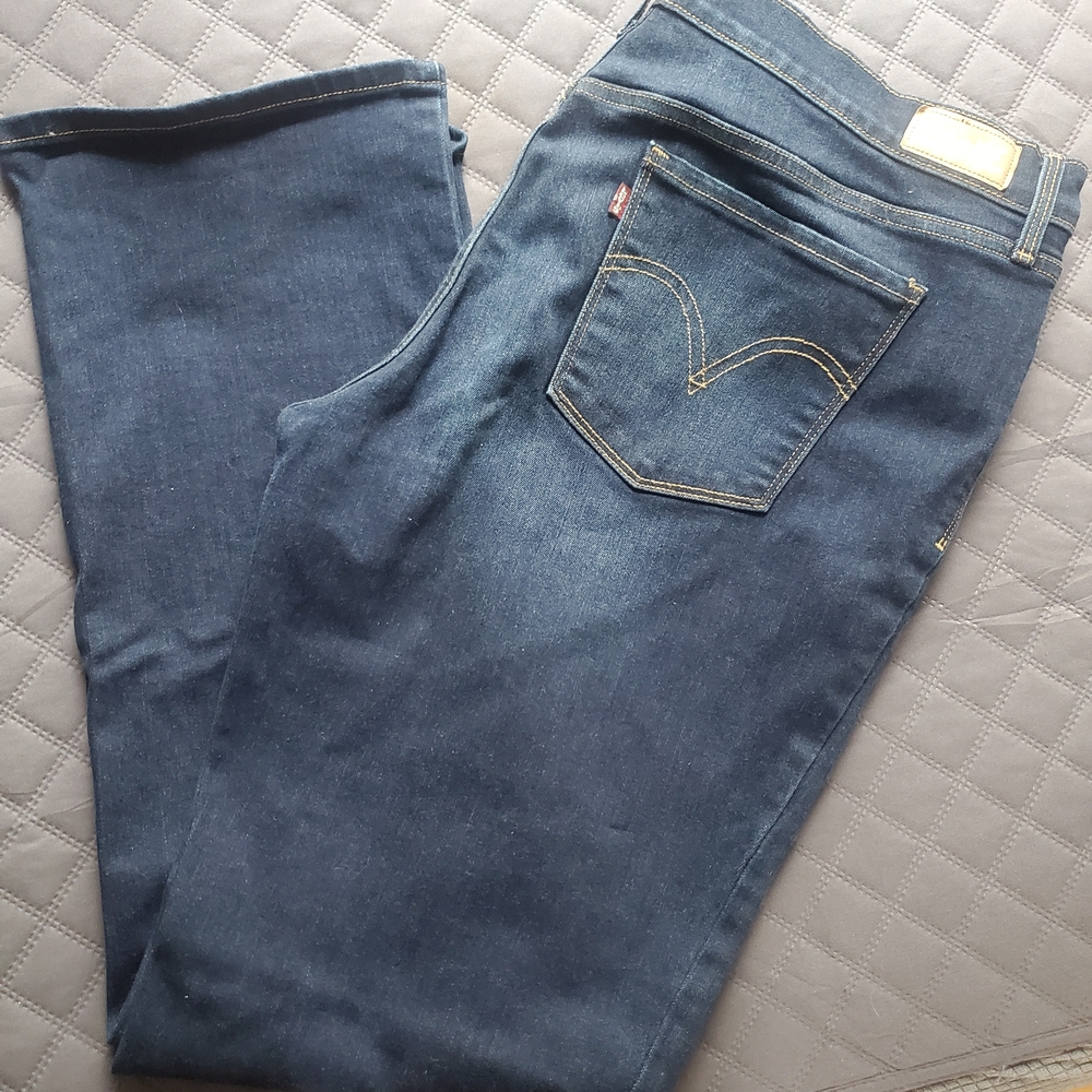 Levi's Dark Blue Denim Jeans
